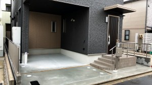 シンプルな外構２