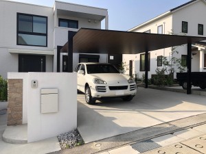 カーポートリフォーム工事３