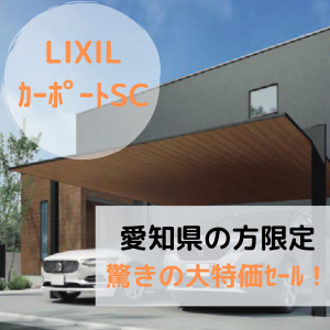 愛知県在住の方限定! ｶｰﾎﾟｰﾄ大特価ｾｰﾙ!!